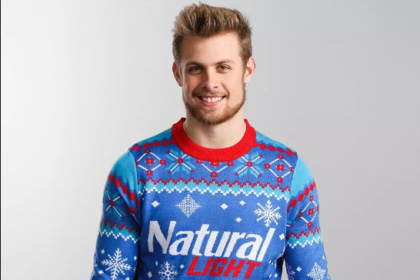 Natty Light Christmas Sweater