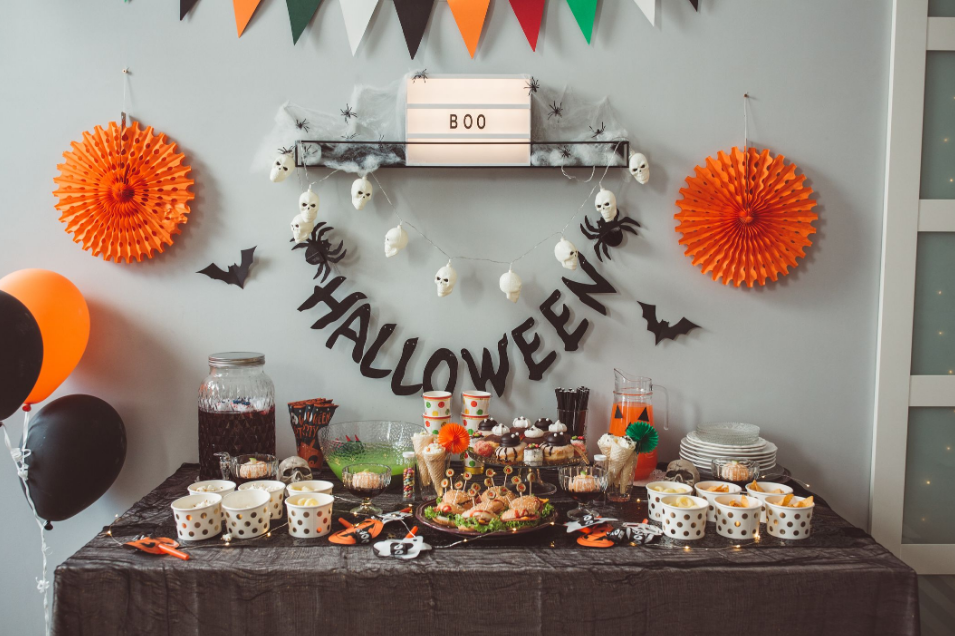 Halloween Food Table